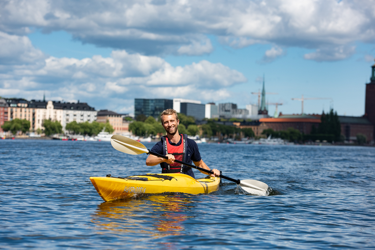 Ge dig och paddla kajak - Vad händer i Stockholm