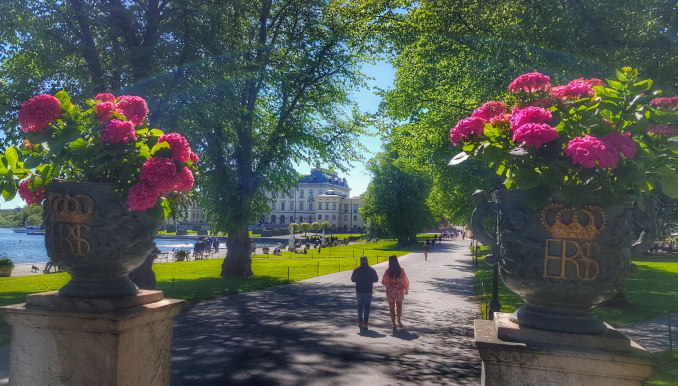 Stadsvandring-Drottningholm