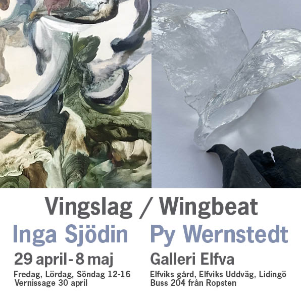 Konstutställning Vingslag - Wingbeat