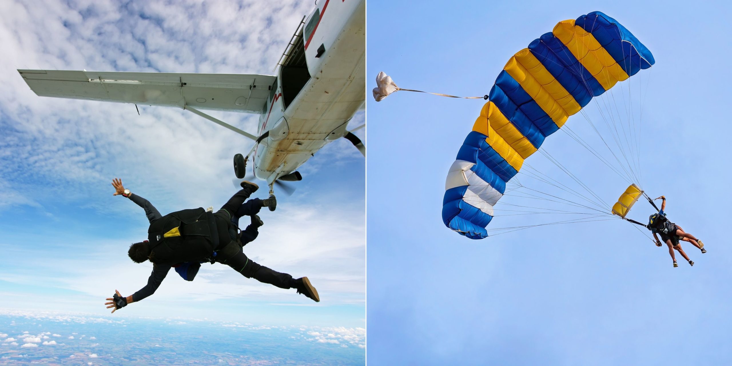Hoppa fallskärm - ett minne för livet