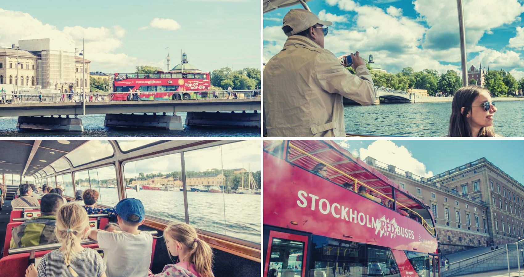 Sightseeing Stockholm hop on hop off
