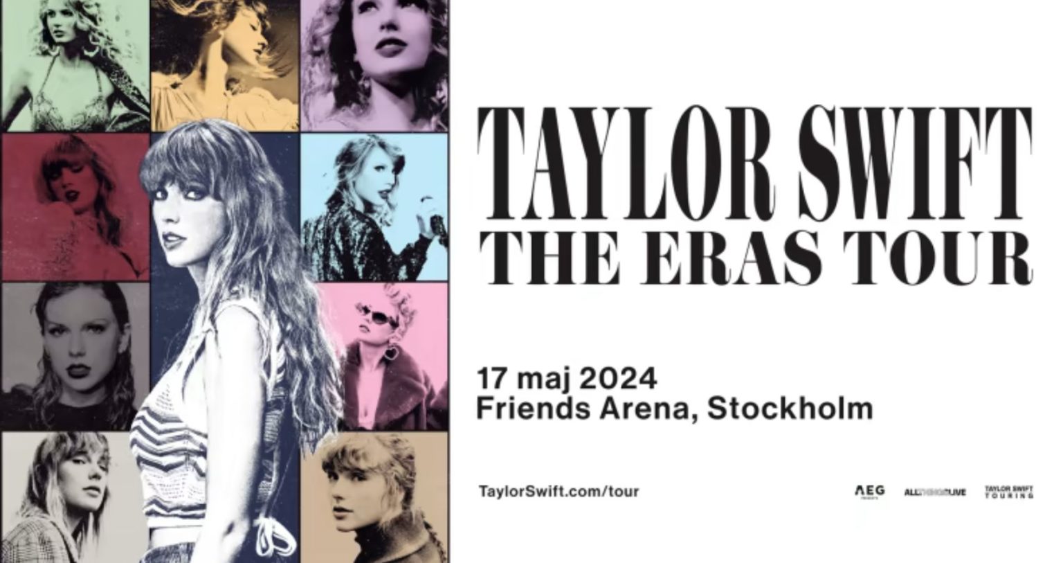 Taylor Swift The Eras Tour kommer till Sverige Vad händer i Stockholm